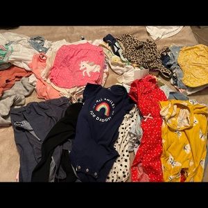 Baby girl size 18 month clothes